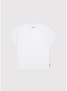 T-shirt biały męski oversize